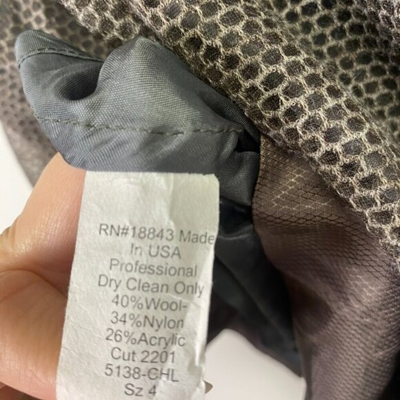 People Like Frank Wool Blend Skirt - Picture 11 of 13